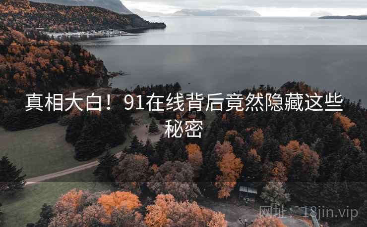 真相大白！91在线背后竟然隐藏这些秘密