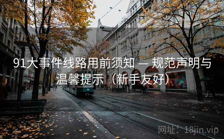 91大事件线路用前须知 — 规范声明与温馨提示(新手友好) 91大事件线路用前须知 — 规范声明与温馨提示(新手友好)